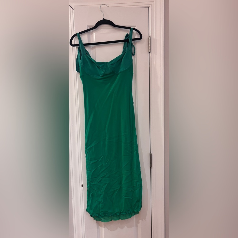 Free people got glam mesh slip dress - Picture 2 of 3